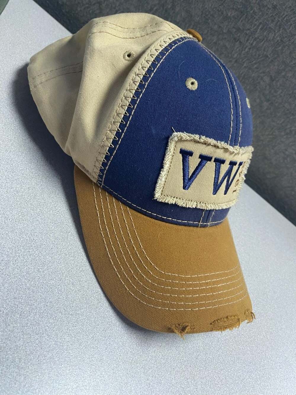 Volkswagen DriverGear VW 1949 Distressed Colorblock Baseball Cap
